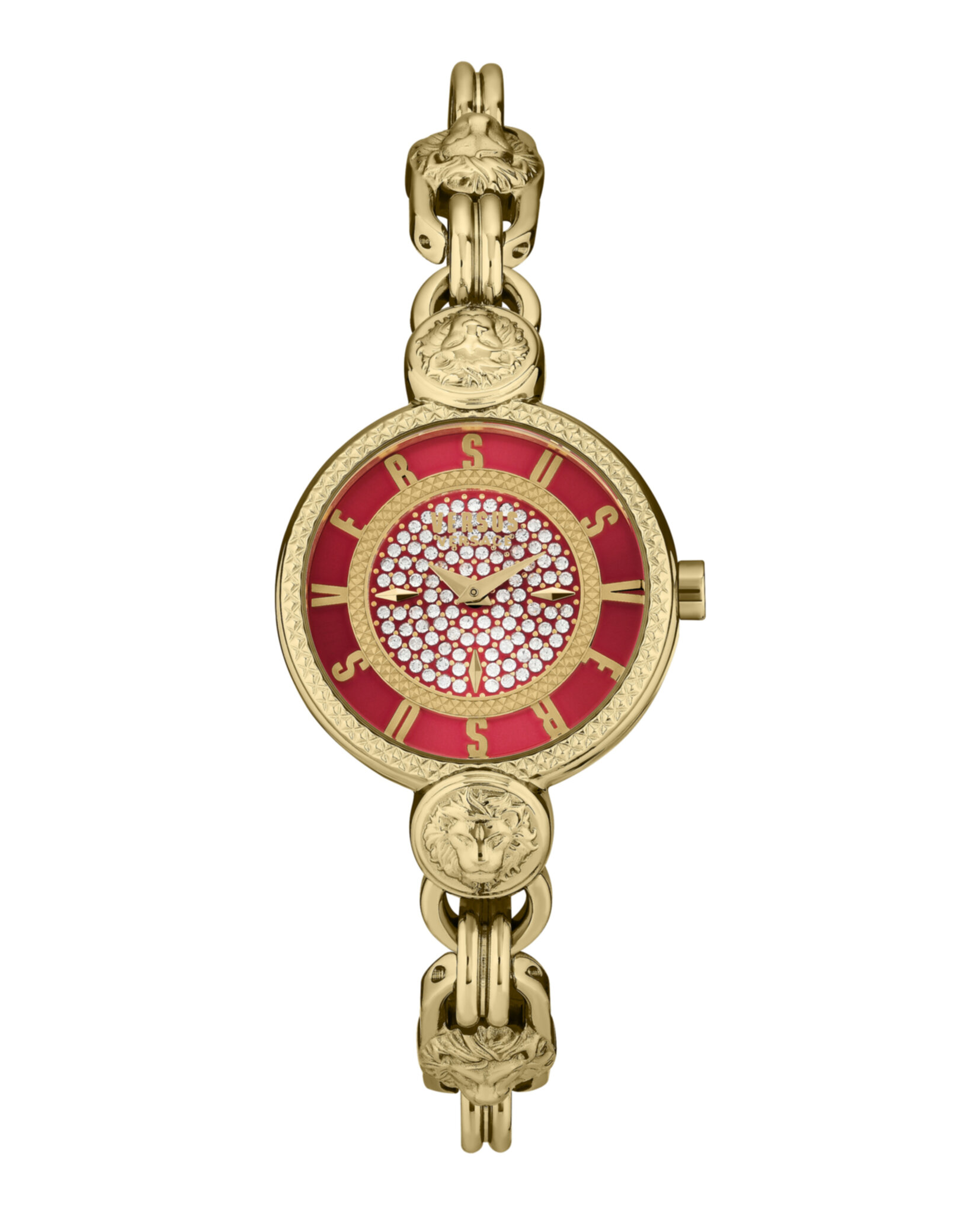 人気商品!Versus Versace Womens Gold Watches Les Docks Versus Versace Womens Les Docks Petite Gold 30mm Bracelet