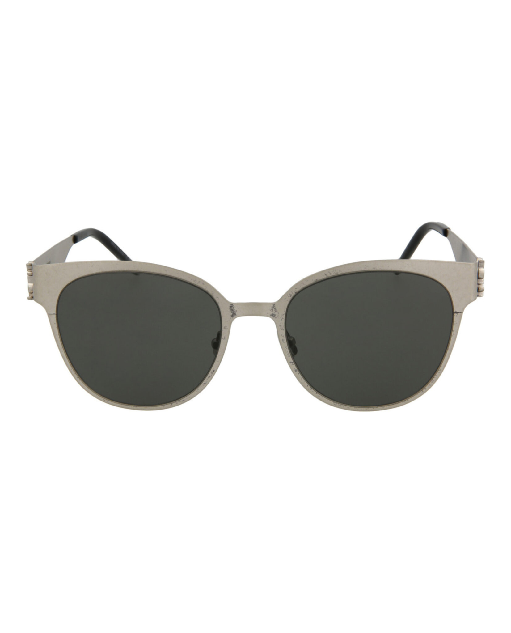 Saint Laurent Women\'s Grey Round Metal Sunglasses! Saint Laurent SL-692 003 Sunglasses Women main image 4