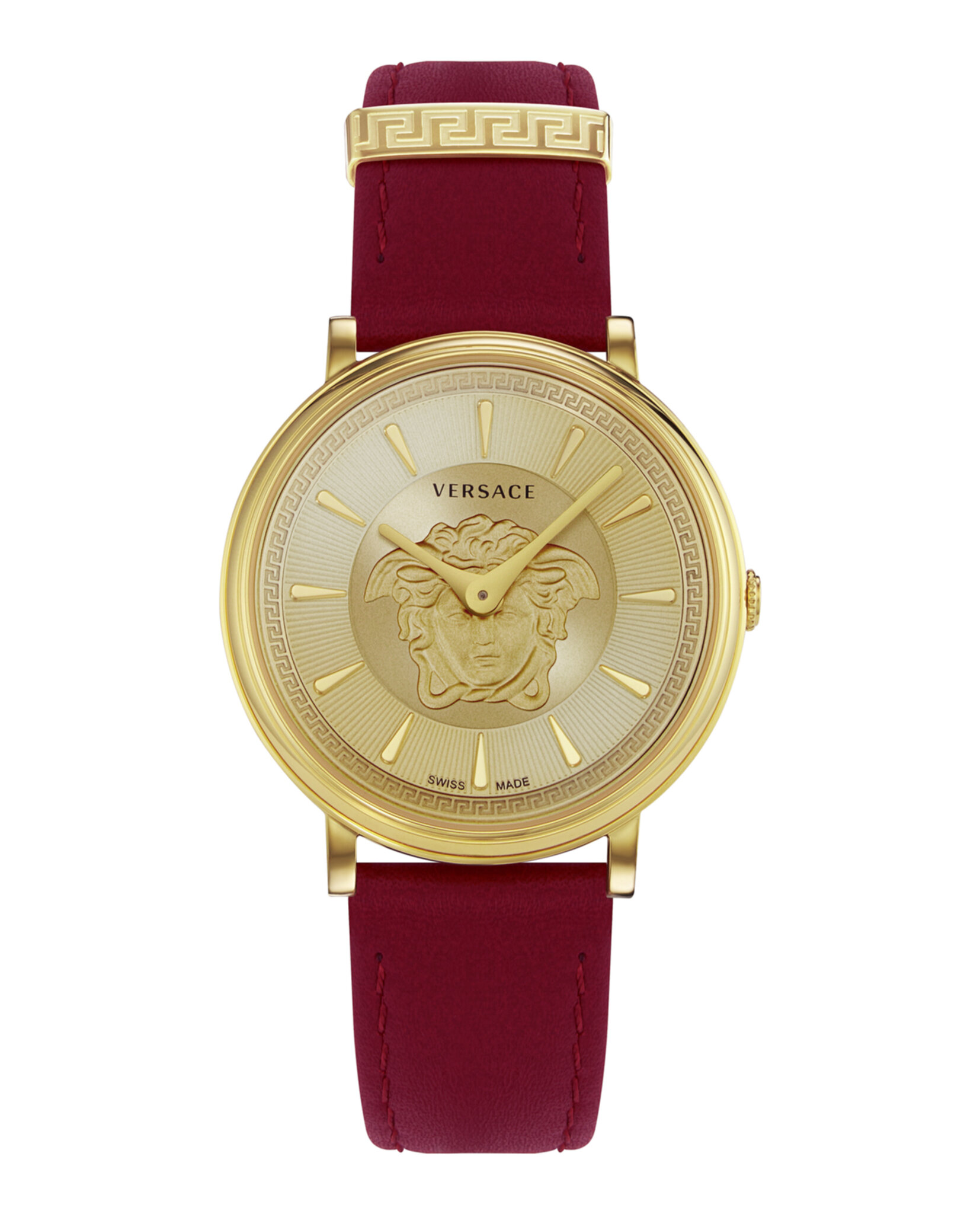 Versace Womens Gold 38mm Strap Fashion Watch 7630030581977| eBay display picture 3