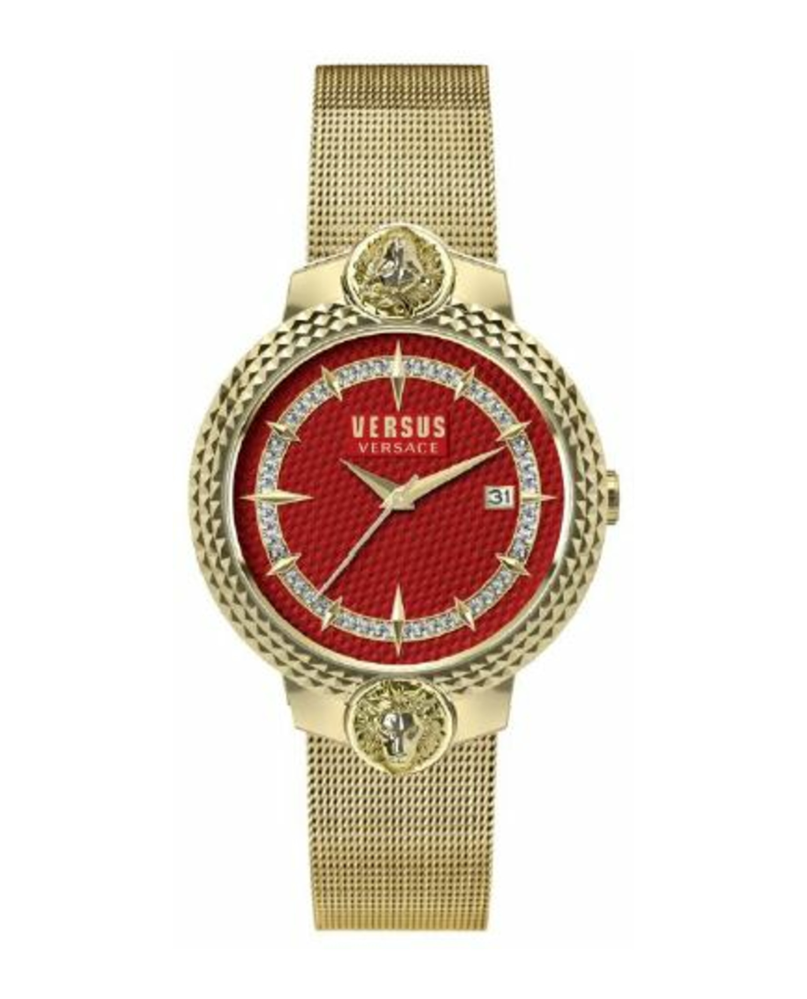 Versus Versace Womens Gold 38mm Bracelet Fashion Watch ad2b79b7-b2ec-498d-a5cc-  main image 2