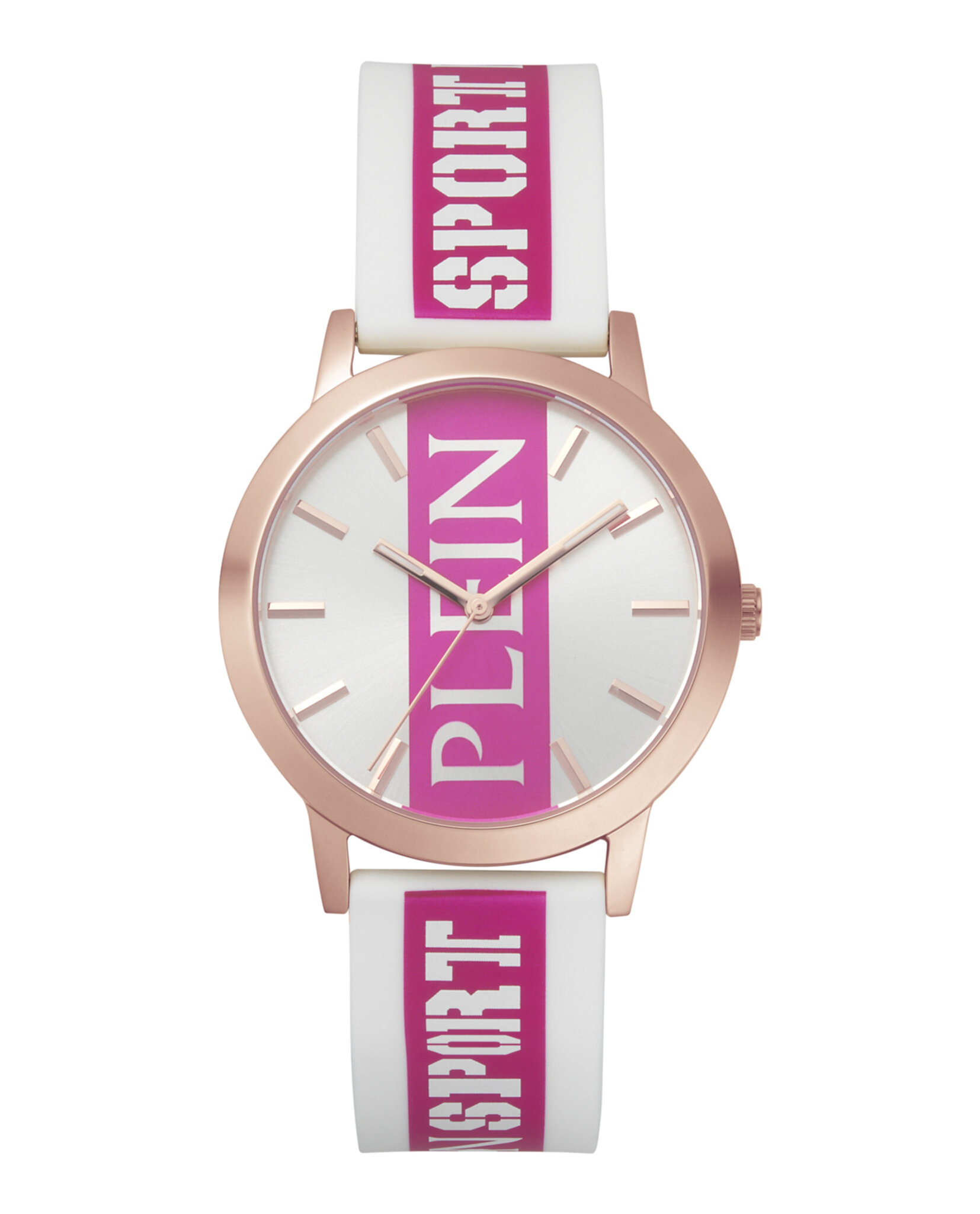 Plein Sport Rose Gold White Ladies Watch Plein Sport Sport Hurricane Rose gold Round Dial Quartz  main image 2