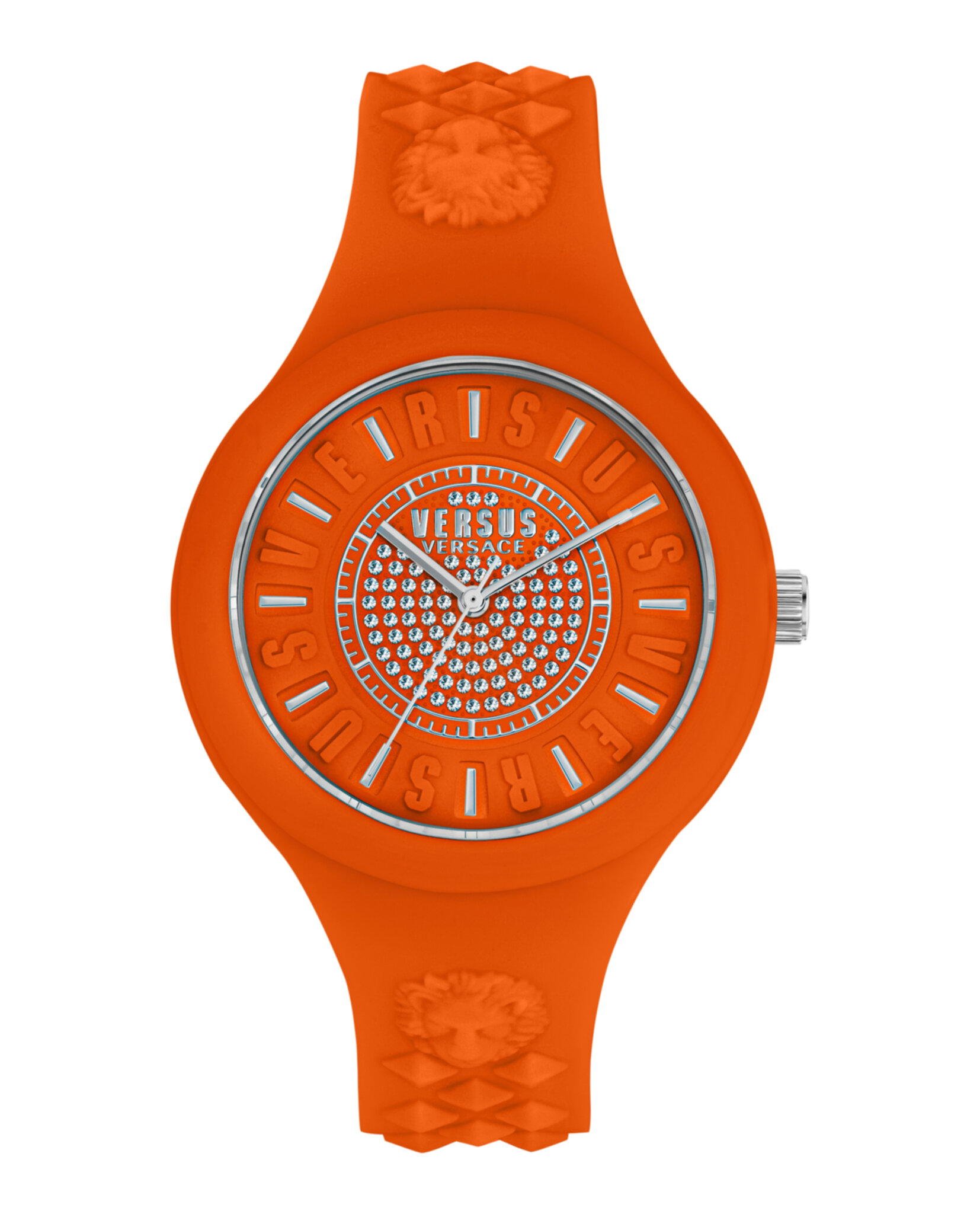 Versus Versace Womens Orange 39mm Strap Fashion Watch | eBay display picture 2