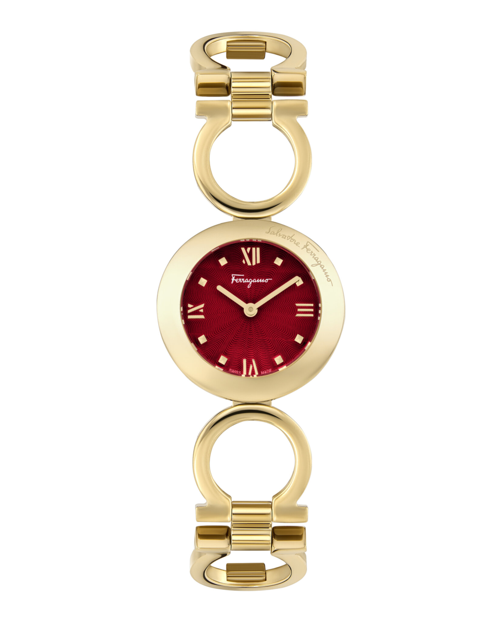Ferragamo Womens Gold 28mm Bracelet Fashion Watch | eBay