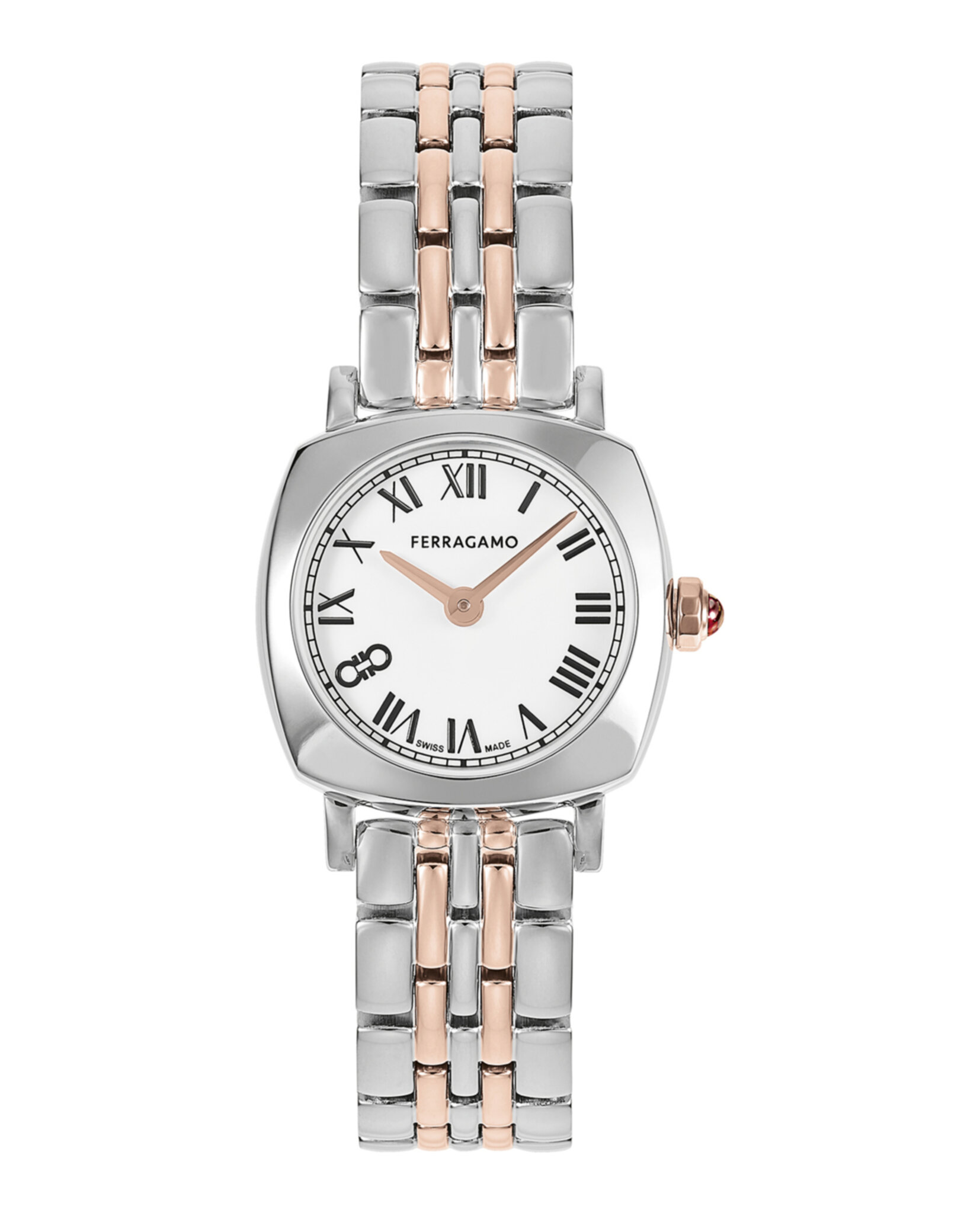 Ferragamo Womens Two Tone 23mm Bracelet Fashion Watch | eBay display picture 1