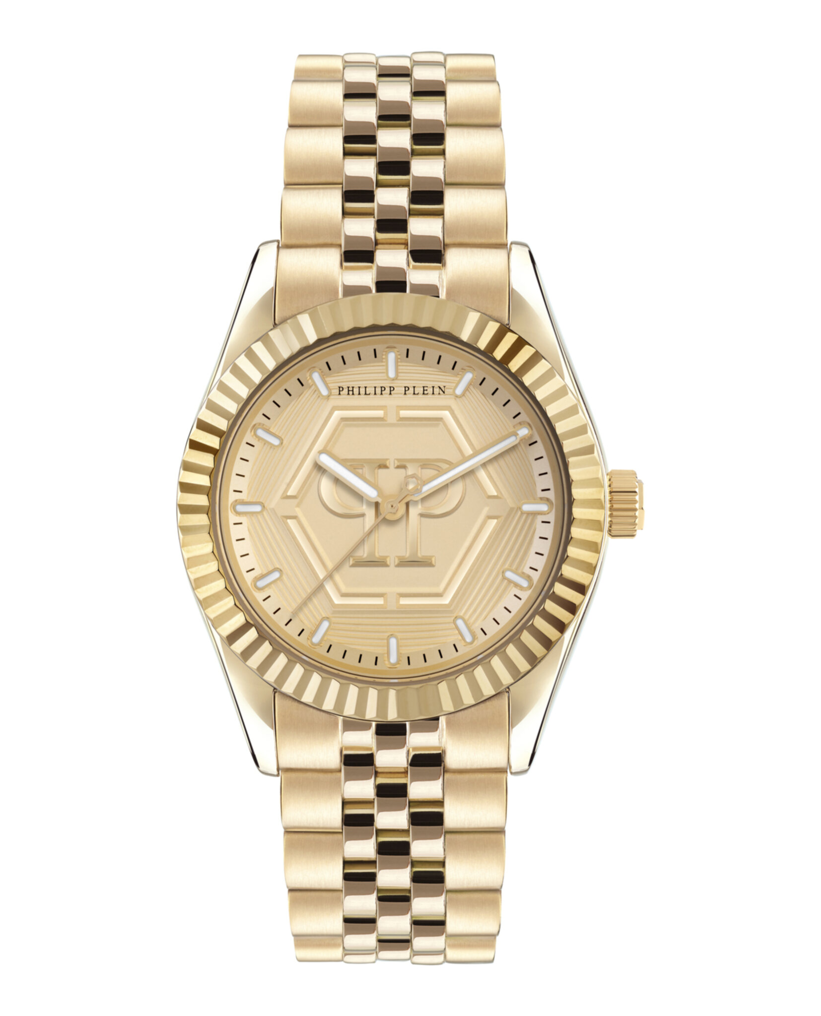 Philipp Plein Womens Gold 38mm Bracelet Fashion Watch | eBay display picture 3