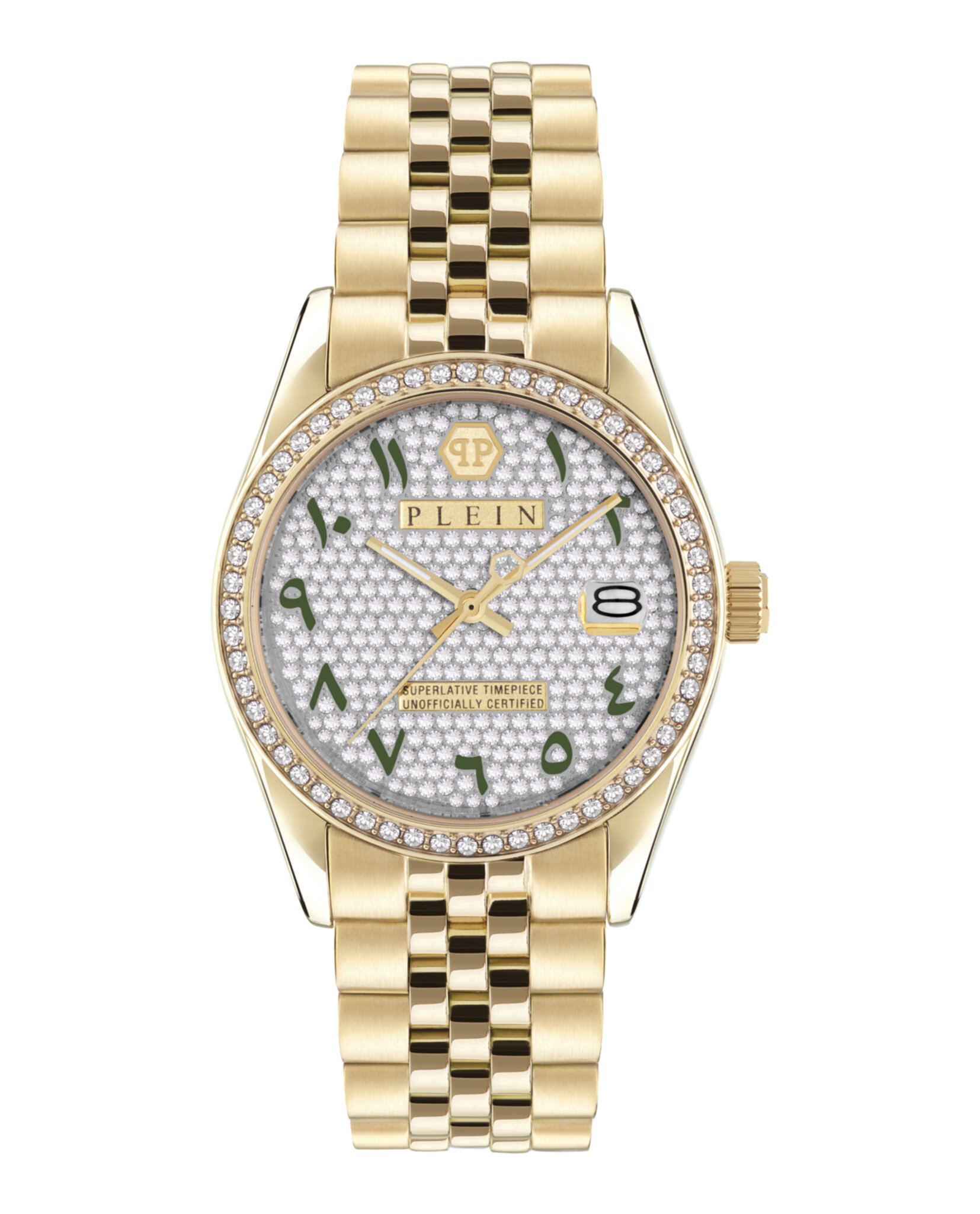 Philipp Plein Womens Gold 38mm  Watch Philipp Plein Womens 38mm Bracelet Fashion Watch – Bluefly main image 2