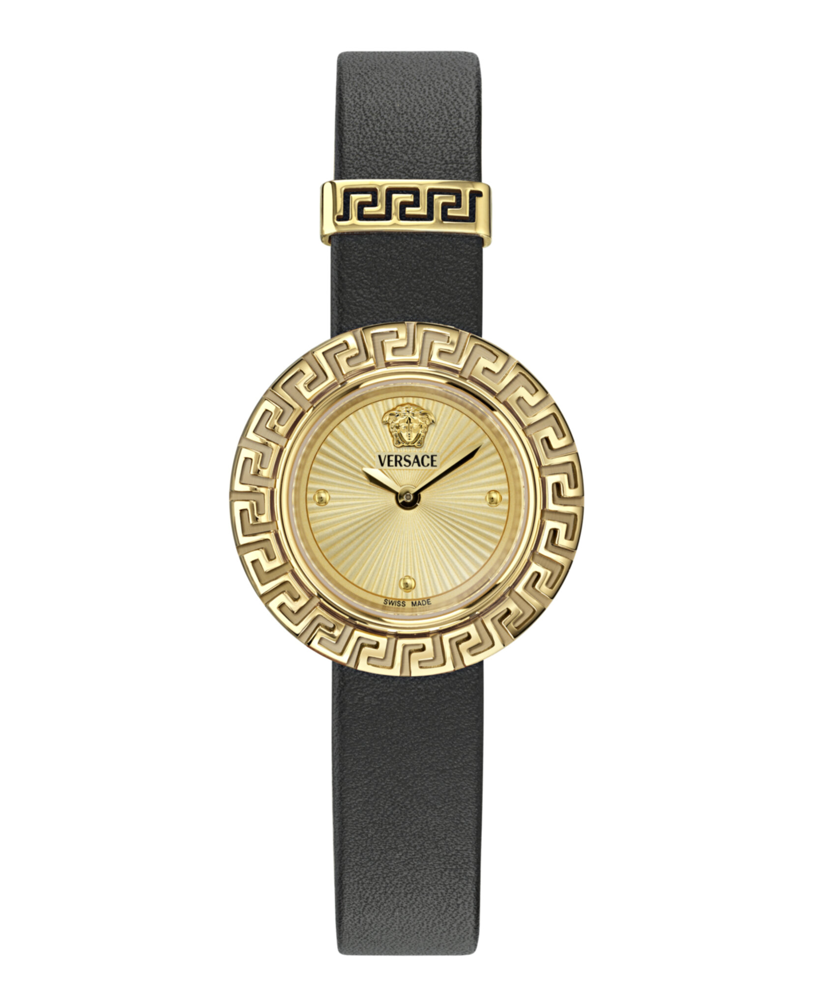 Versace Womens Gold 28mm Strap Fashion Watch | eBay