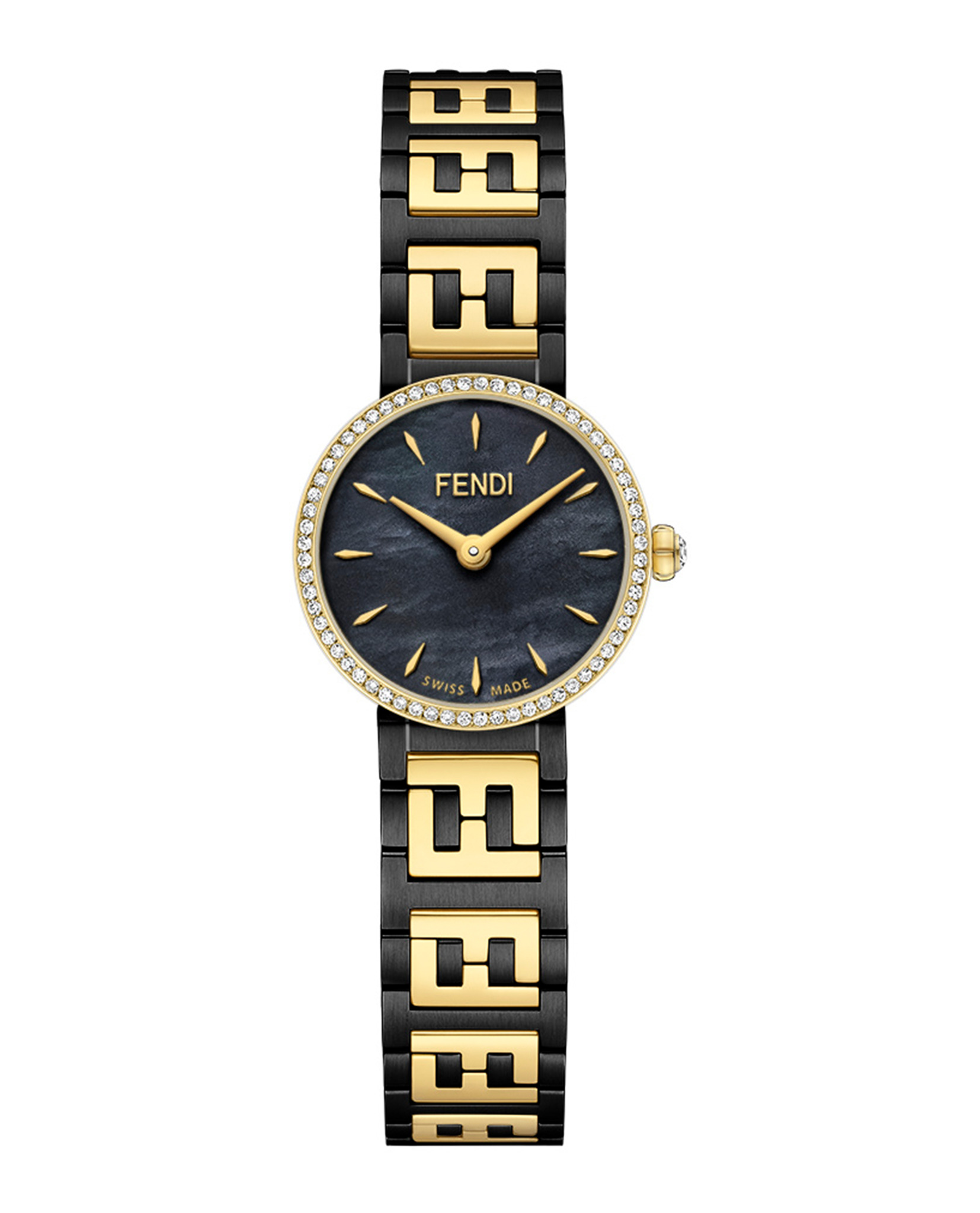 Fendi Womens Two Tone 19mm Bracelet Fashion Watch | eBay display picture 3