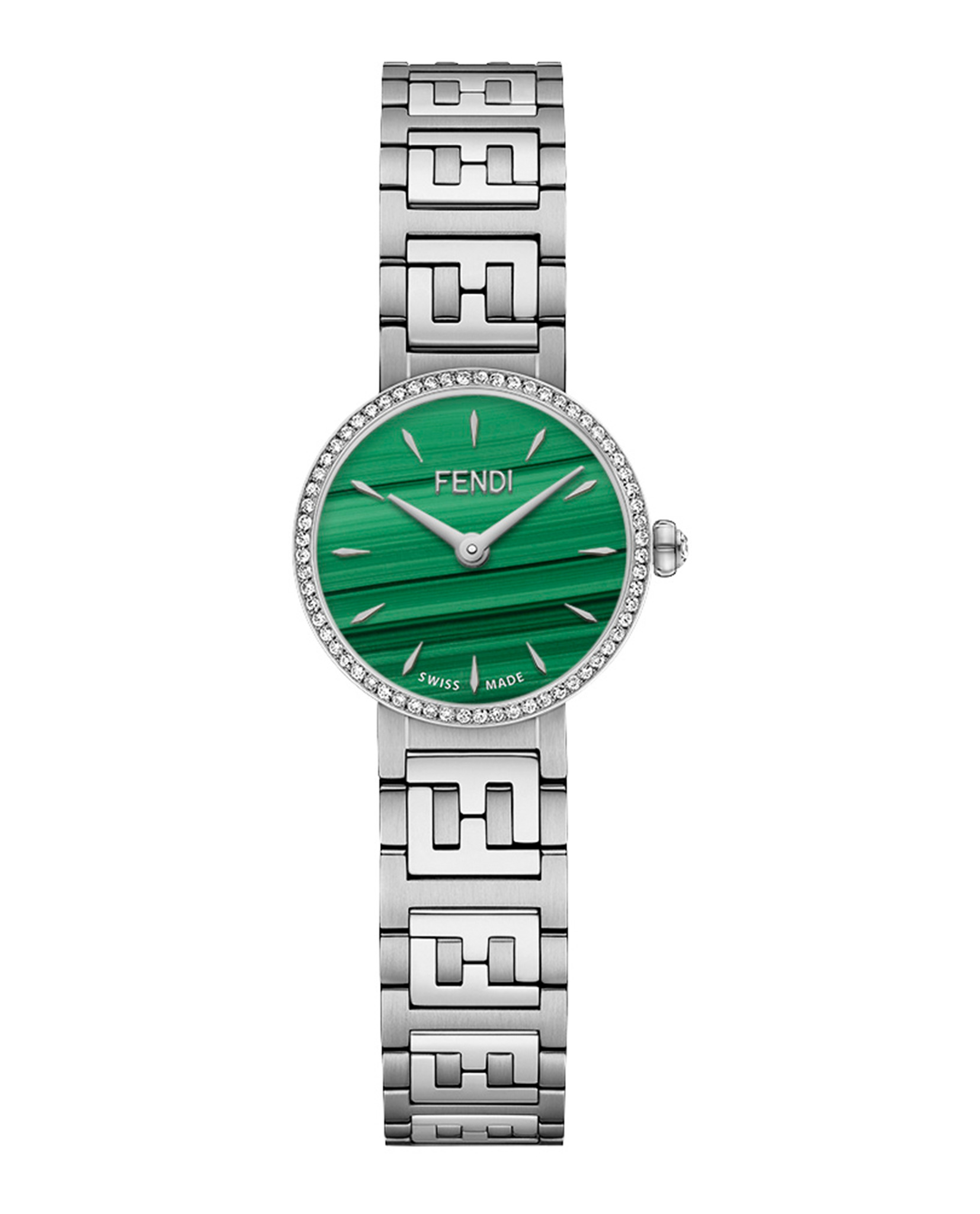 Fendi Ladies 19mm Silver Bracelet Designer Watch Fendi Womens Two Tone 19mm Bracelet Fashion Watch – Bluefly main image 4