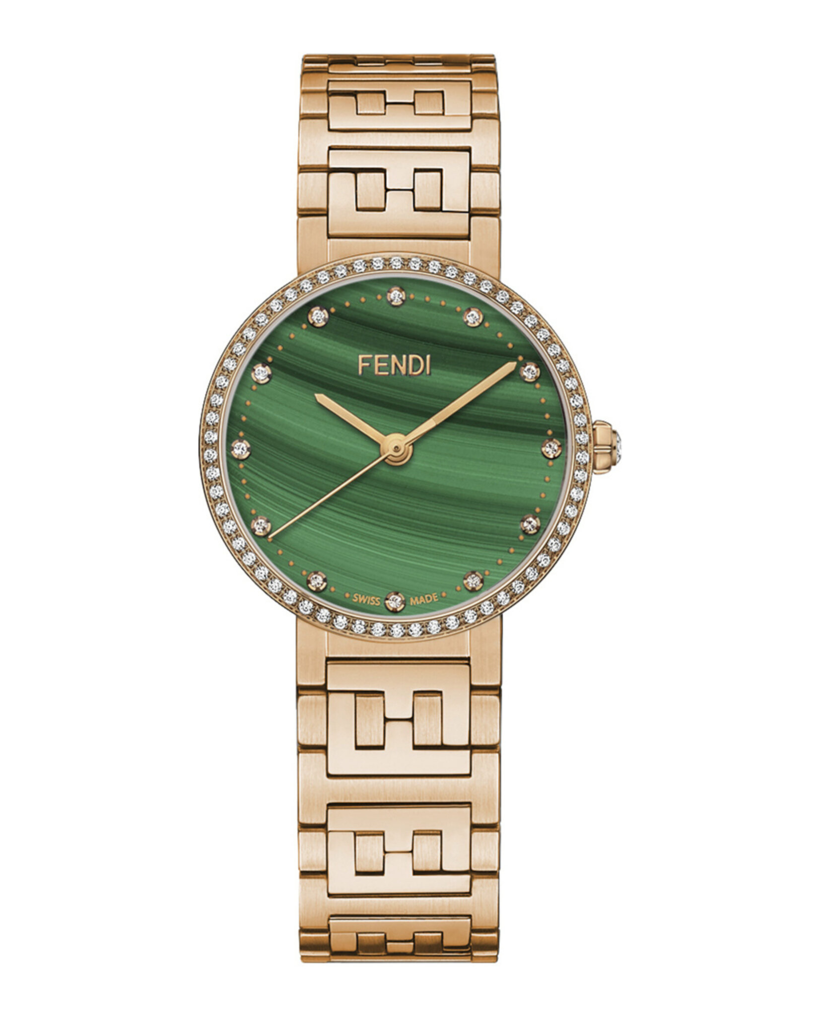 Sale! Fendi Two Tone Rose Gold Ladies Watch! New! Fendi Womens Rosegold 36mm Bracelet Fashion Watch – Bluefly main image 2