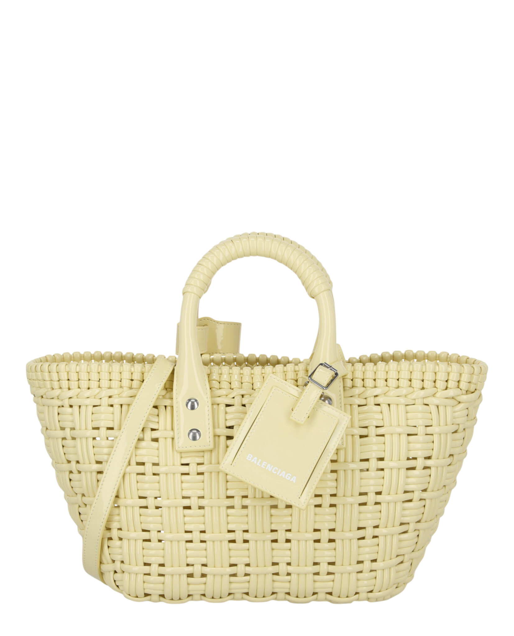 BALENCIAGA BISTRO XS ストラップ付きバスケット 国内発送☆BALENCIAGA】BISTRO XS ストラップ付きバスケット