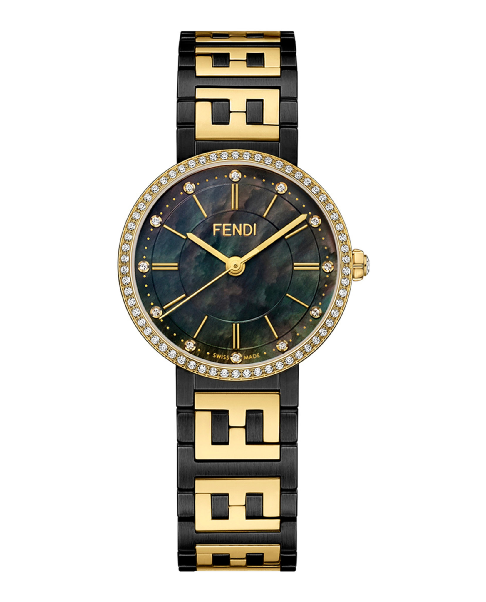 Fendi Womens Two Tone 29mm Bracelet Fashion Watch | eBay display picture 1