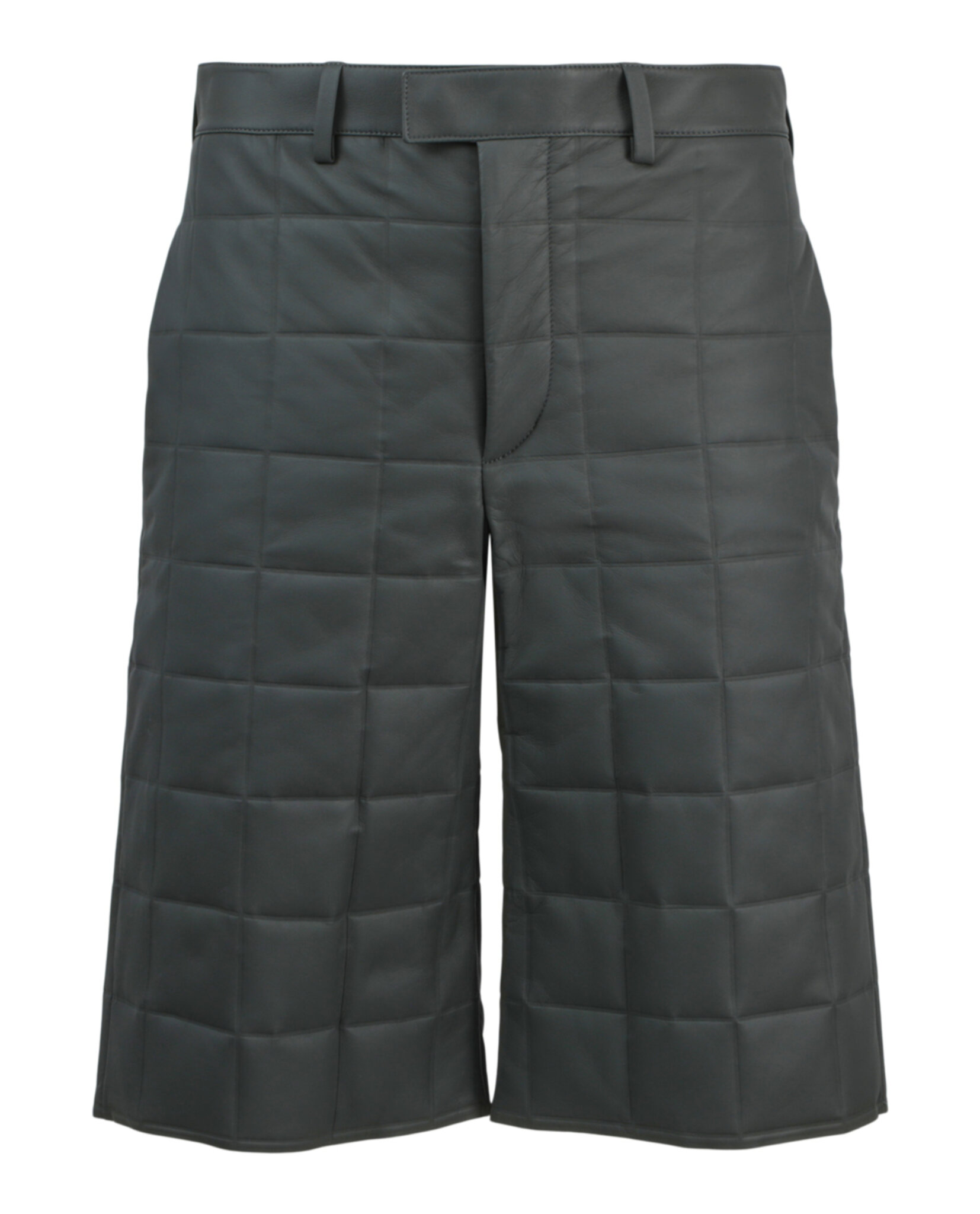 Bottega Veneta Mens Leather Quilted Puffer Shorts | eBay