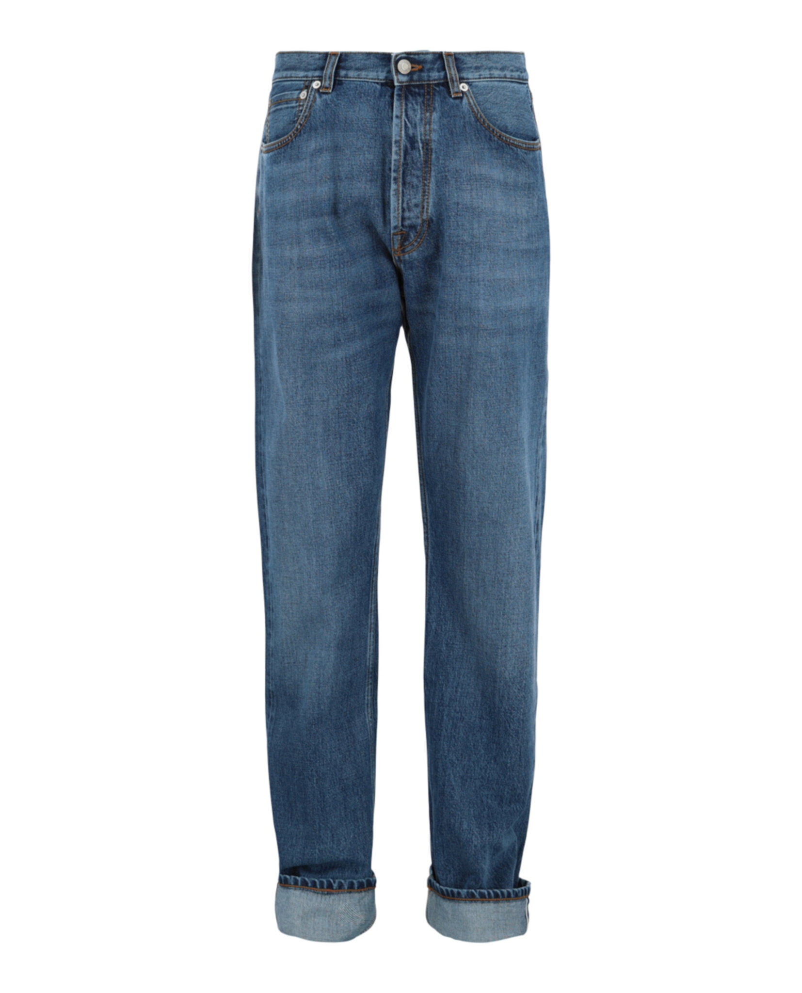 アレキサンダーマックイーン Alexander McQueen Turn Up Jeans 21028953_51201117_1000.jpg