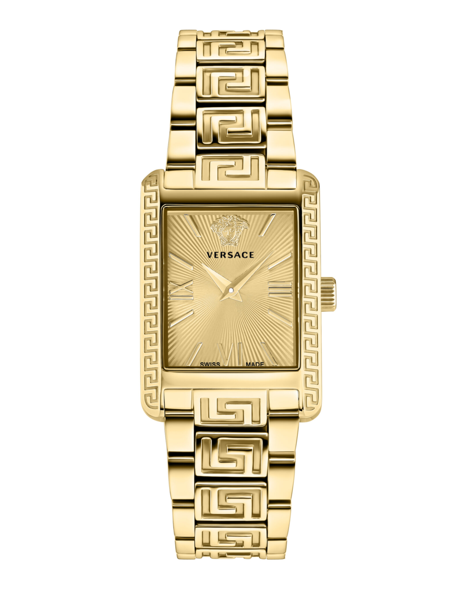 Sale! Versace Womens Gold 23mm Bracelet Fashion Watch Amazon.com: Versace V-Code Collection Luxury Womens Watch  main image 3