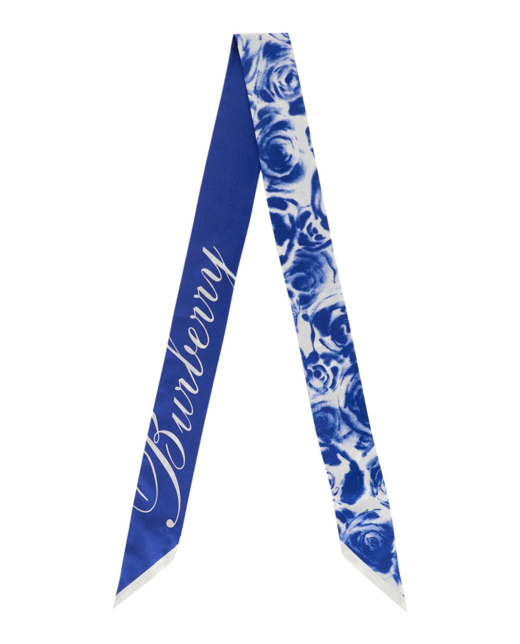 Burberry Womens Rose-Printed Silk Scarf | eBay