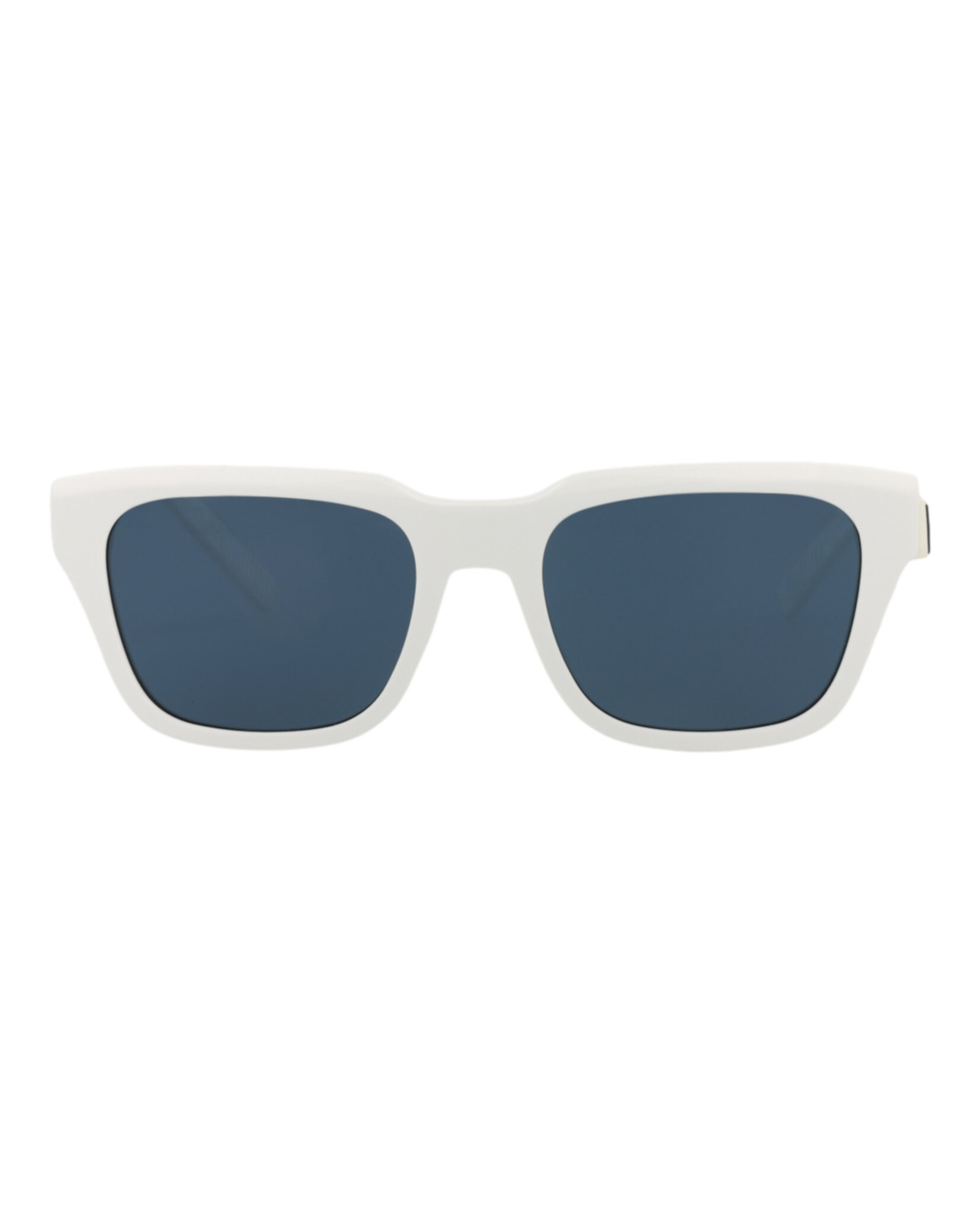 Dior Mens Square/Rectangle White White Blue Fashion Designer
