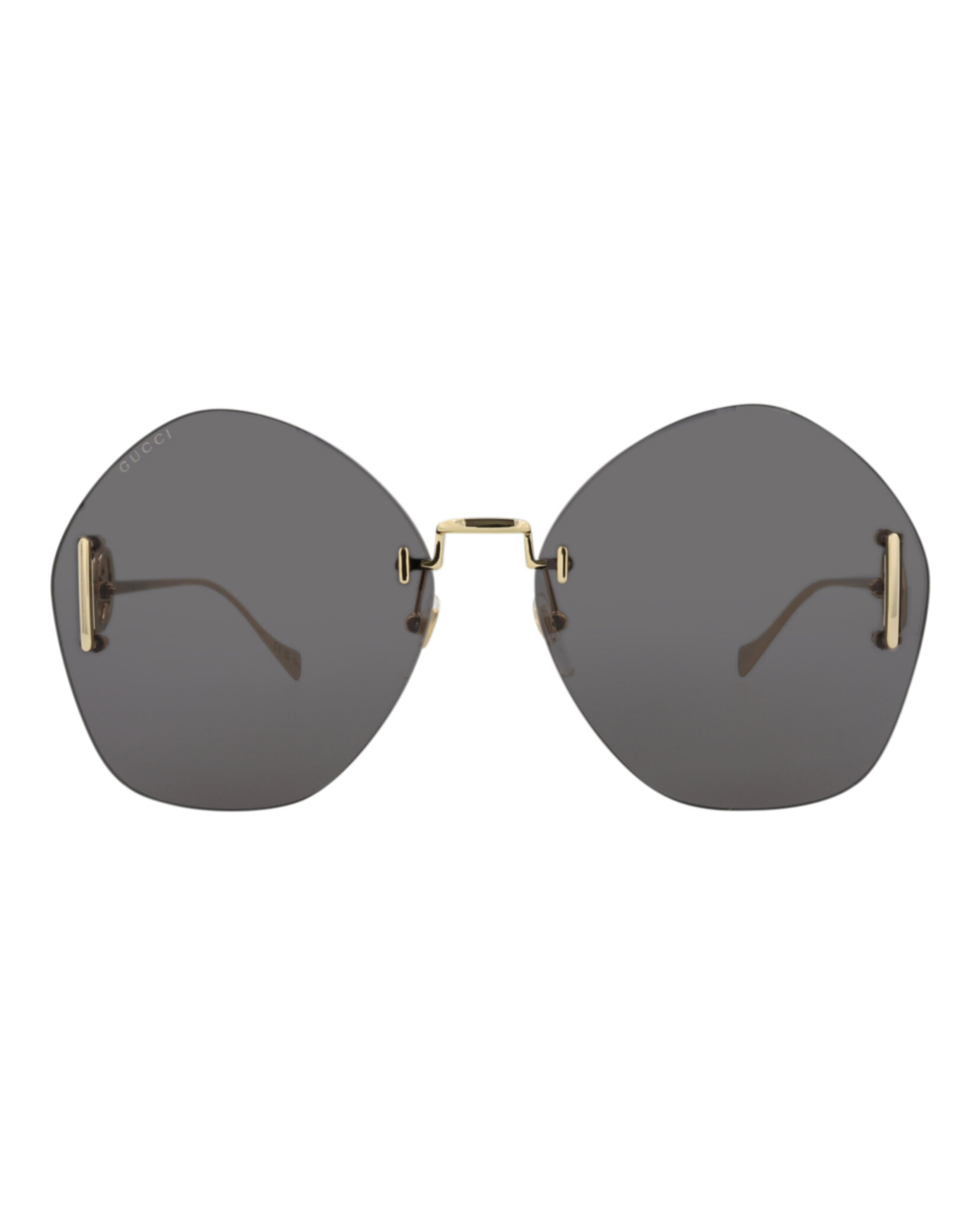 NEW GUCCI SUNGLASSES GG1203S 001 GOLD WOMEN EYEWEAR GUCCI Gucci Sunglasses GG1203S 001 Gold - eye-oo.com main image 2