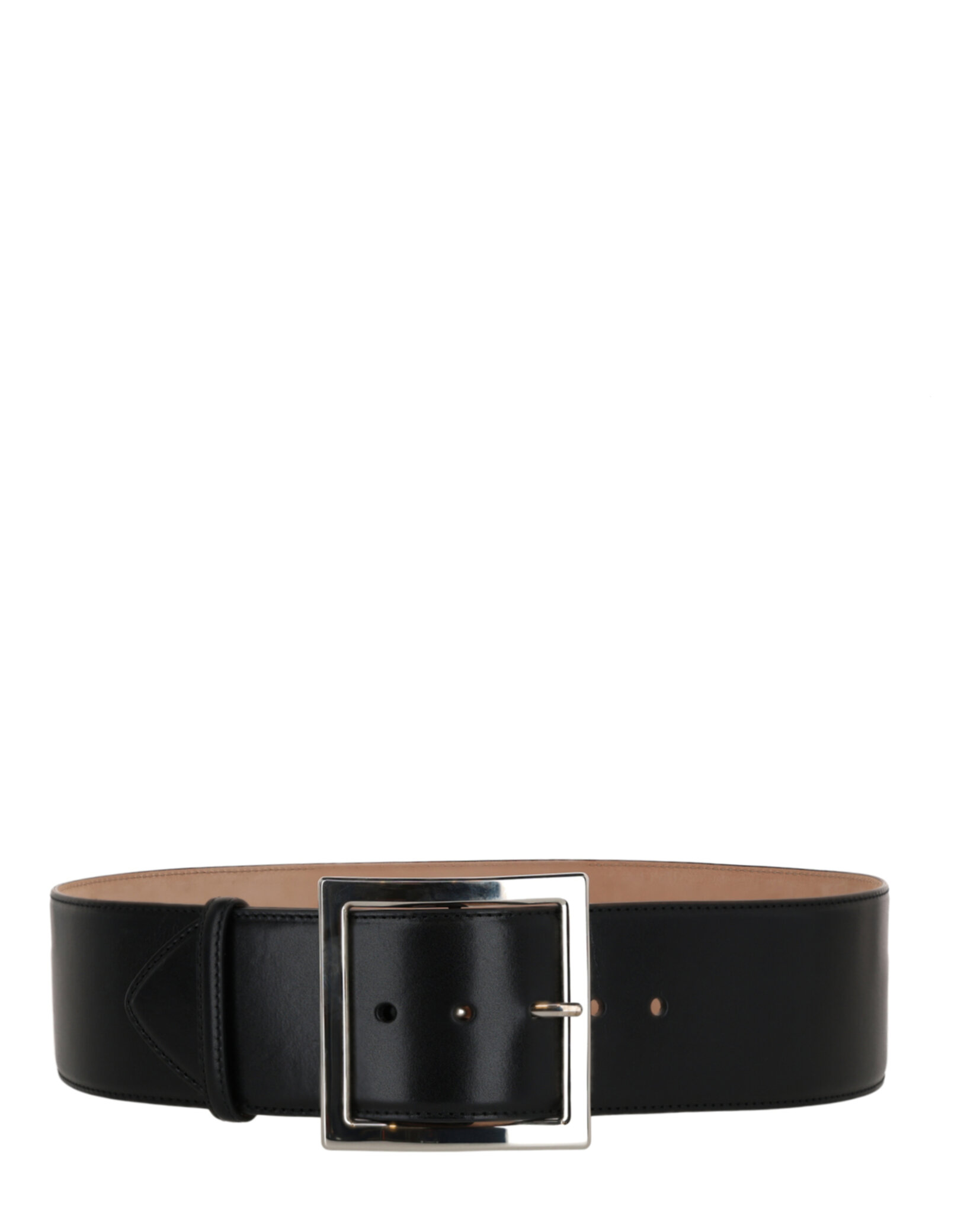 Alexander McQueen Womens Square Buckle Ecolux Belt | eBay