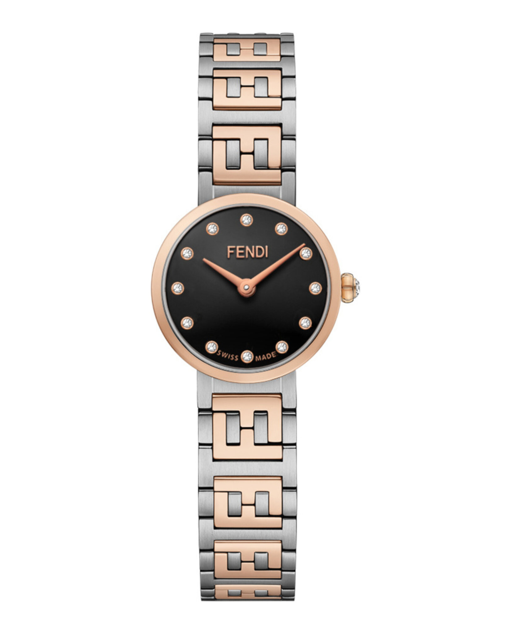 Fendi Womens Two Tone 19mm Bracelet Fashion Watch | eBay