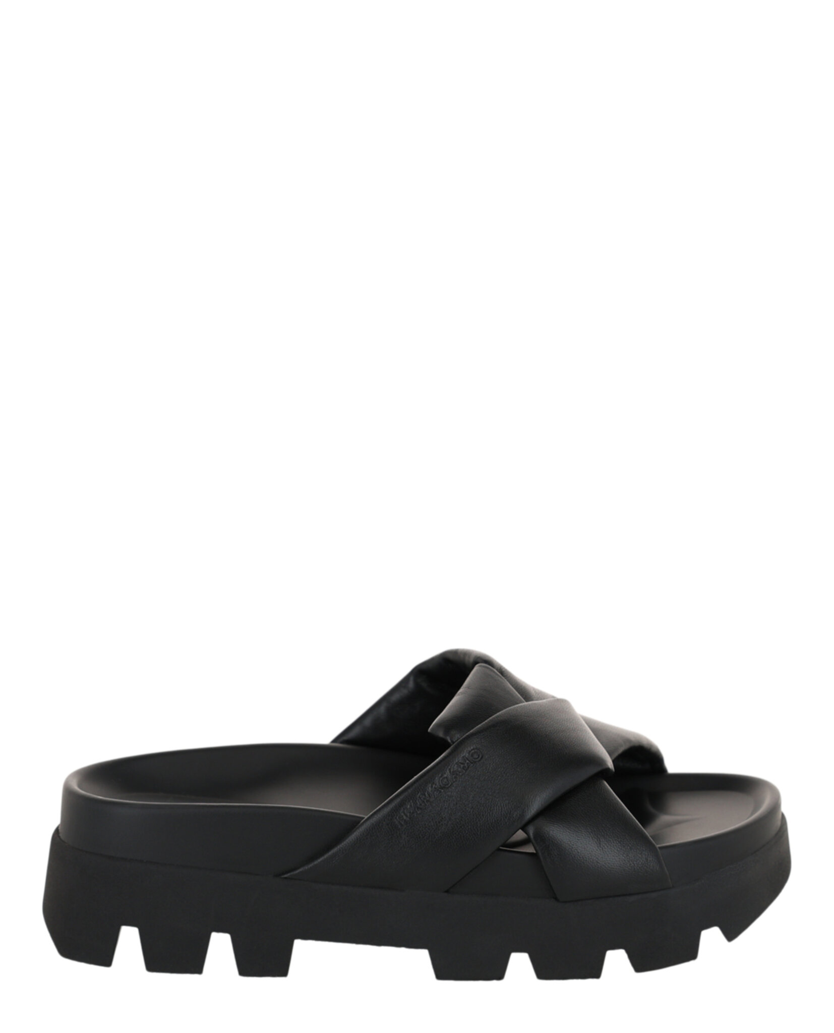 サンダル・ミュール FERRAGAMO ACQUA LEATHER SANDALS Ferragamo Womens Air Lug Leather Sandals | eBay
