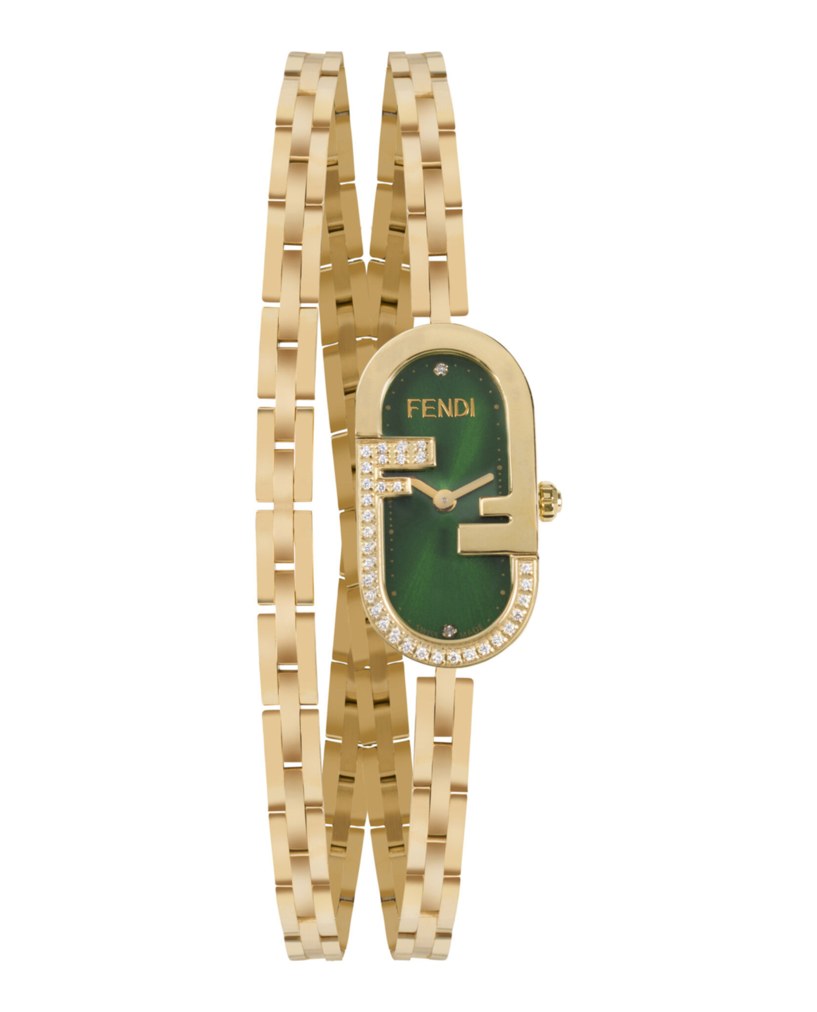 Fendi Womens Gold 14.8mm Bracelet Fashion Watch | eBay display picture 2