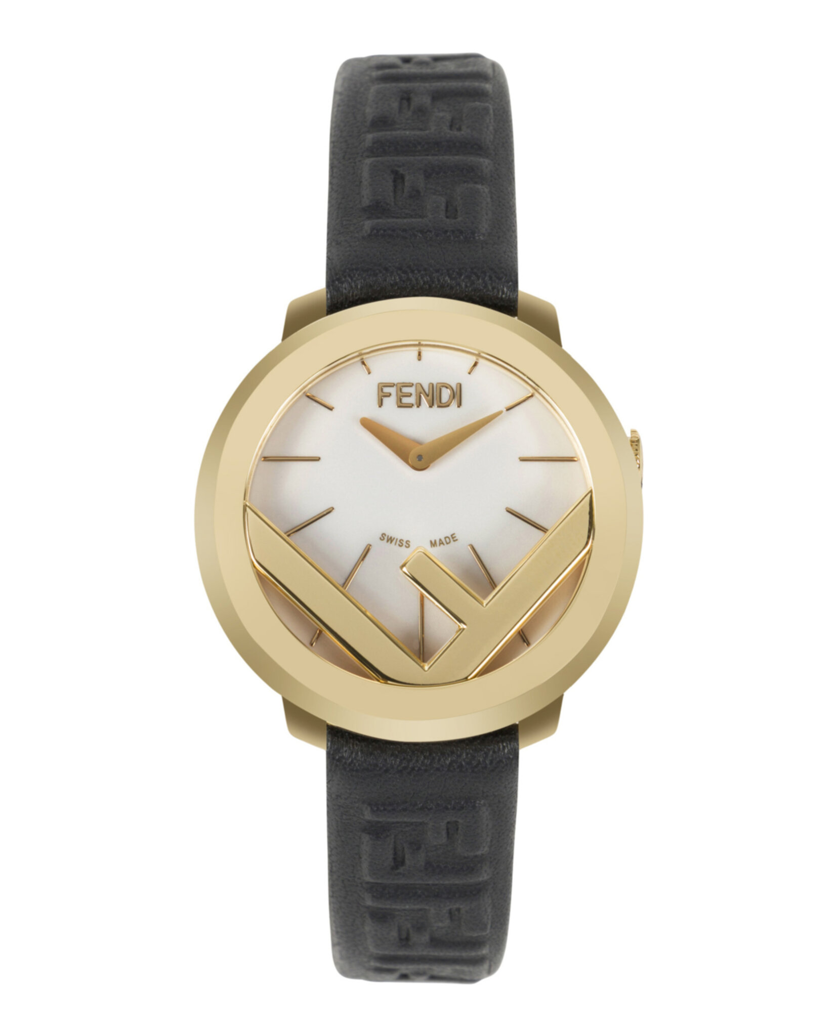 Fendi Womens Gold 28mm Strap Fashion Watch | eBay display picture 3