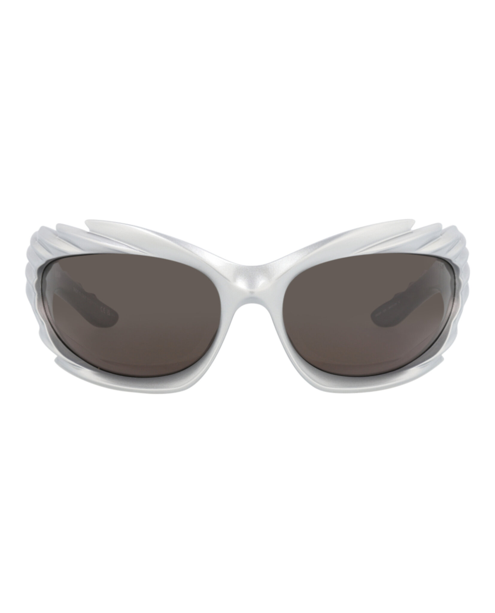 Balenciaga Unisex Shield/Wrap Silver Silver Grey Fashion  display picture 3