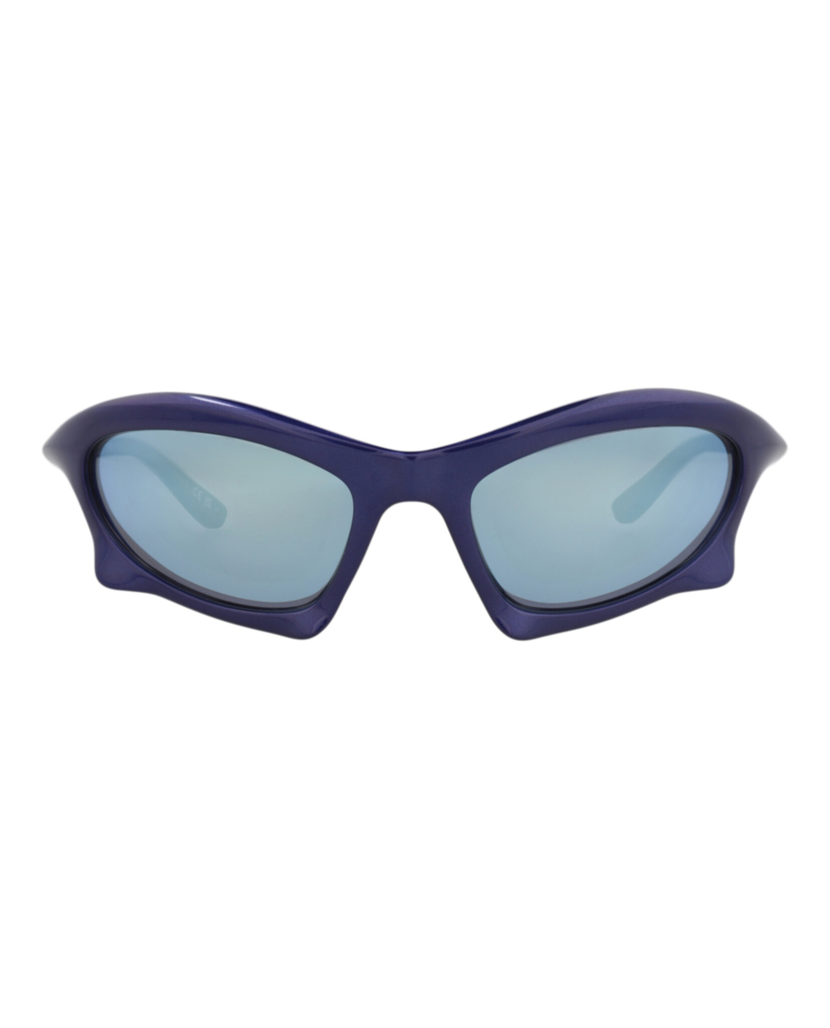 Balenciaga Mens Shield/Wrap Blue Blue Blue Fashion Designer