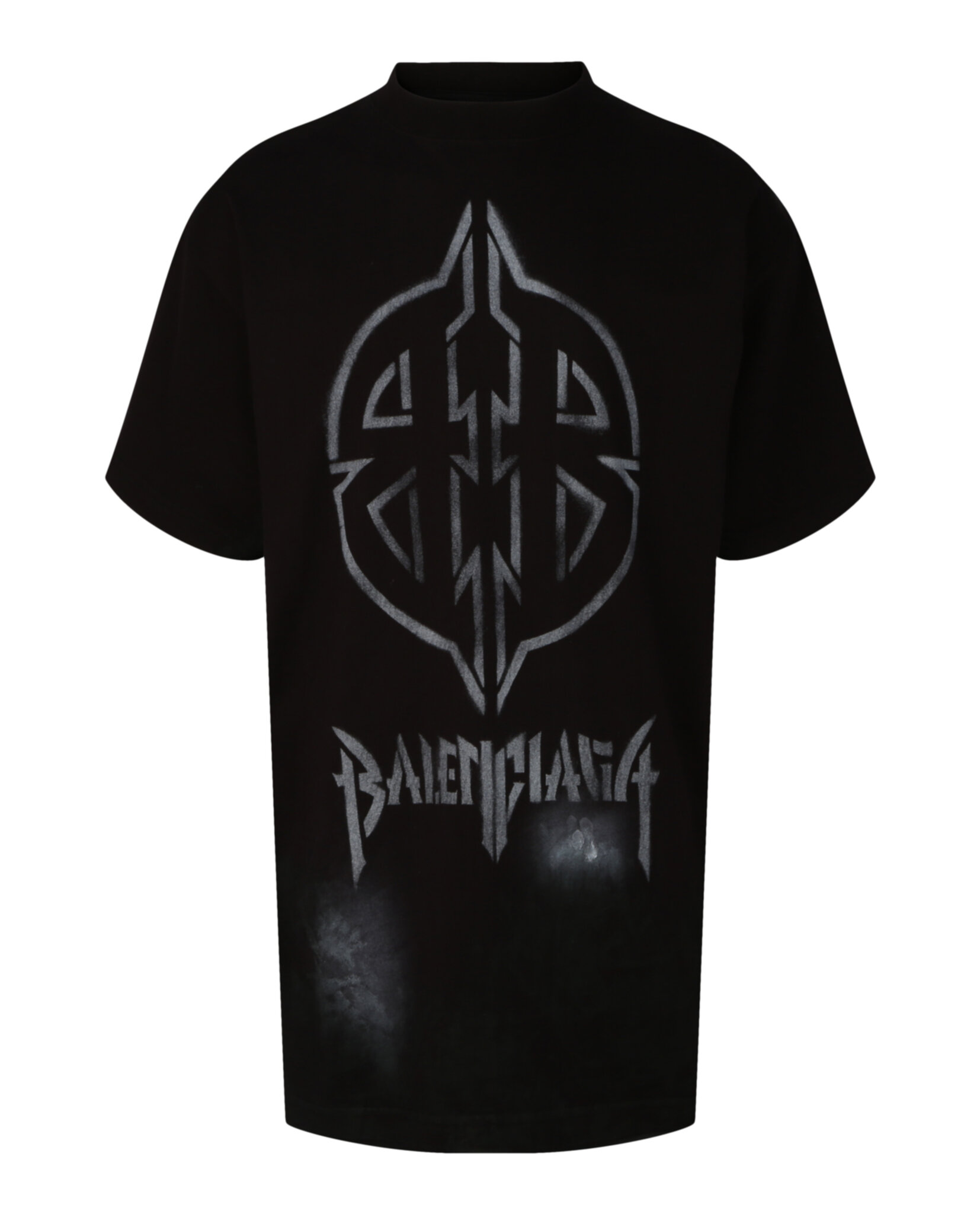 ス*キ様 BALENCIAGA L BB STENCIL ロゴ デニムジ Balenciaga Mens Oversized Metal BB Stencil T-Shirt | eBay