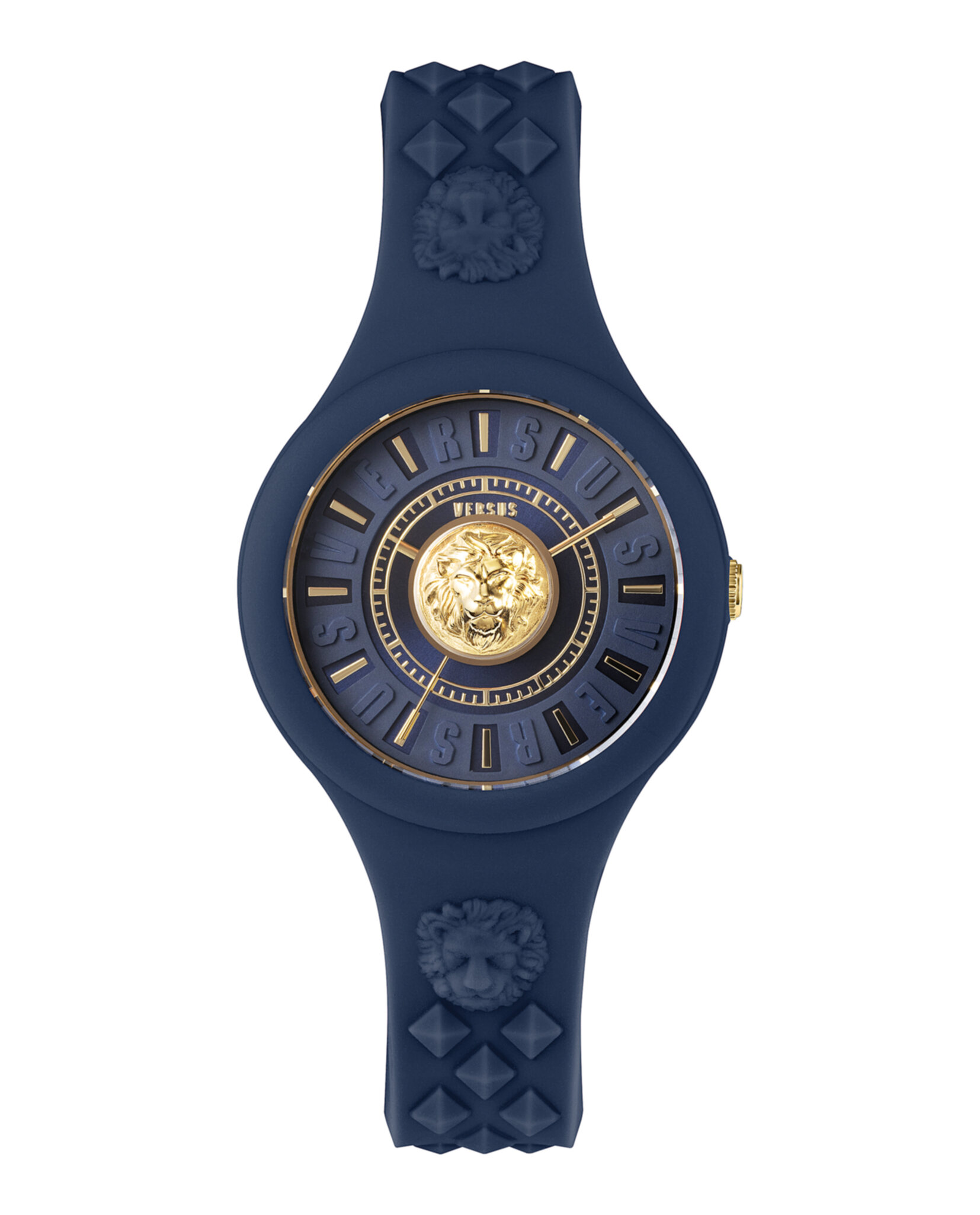 Versus Versace Womens Blue 39mm Strap Fashion Watch  display picture 3